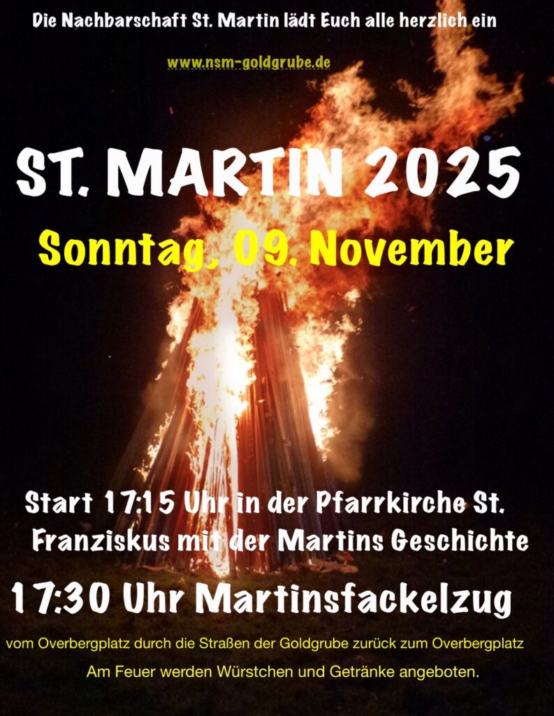 Fyler Sankt Martin in der Goldgrube 2025